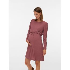 Mlcaileen - Zwangerschapsjurk - Lange Mouwen - O-hals - Regular Fit