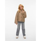 VERO MODA Gequilte Jas - Zwart - Gerecycled Polyester - Kort