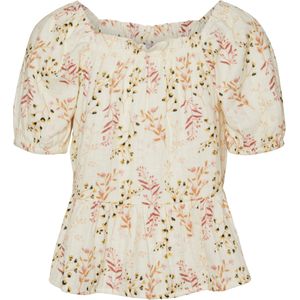 Vmglow - Blouse - Korte Mouwen - Vierkante Hals - Regular Fit