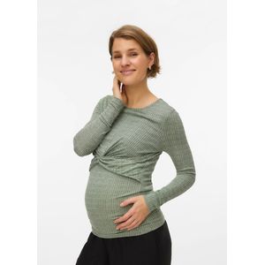 Zwangerschapstop - 2-in-1 - O-hals - Lange Mouwen - Regular Fit - Voedingsfunctie