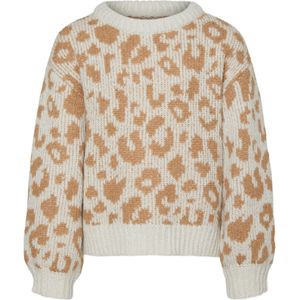 Vmzelmaleo - Gebreide Pullover - O-hals - Lange Mouwen - Ballonmouwen