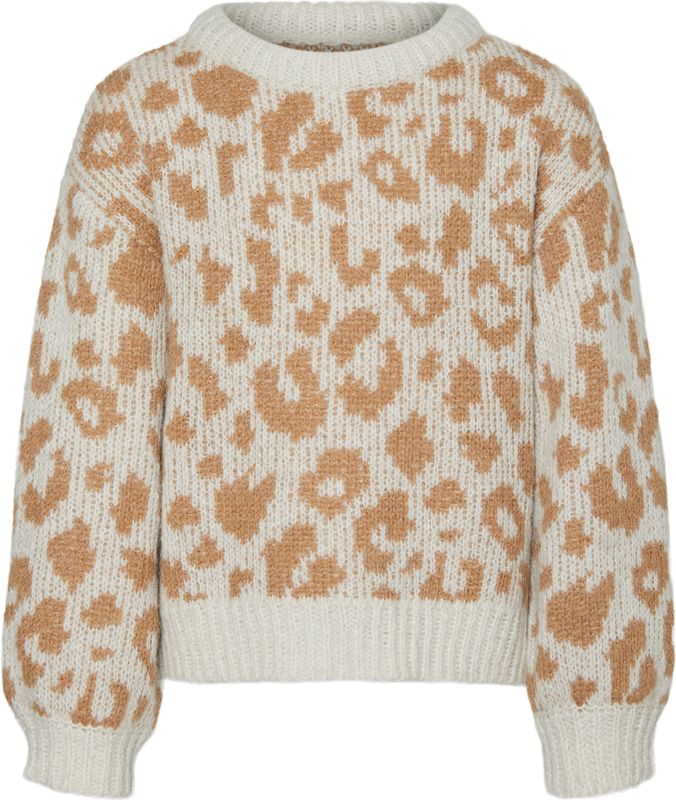 Vmzelmaleo - Gebreide Pullover - O-hals - Lange Mouwen - Ballonmouwen