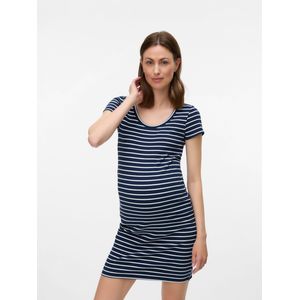 Vmmsea - Zwangerschapsjurk - U-Hals - Korte Mouwen - Bodycon Fit