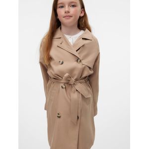 VERO MODA GIRL Coat Zomer VMDOREEN Camel