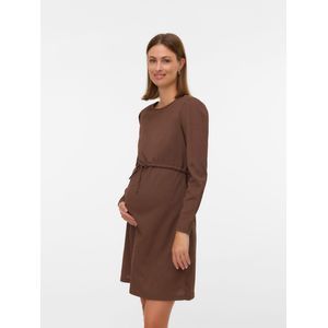 Mlcaileen - Zwangerschapsjurk - Lange Mouwen - Regular Fit - O-hals