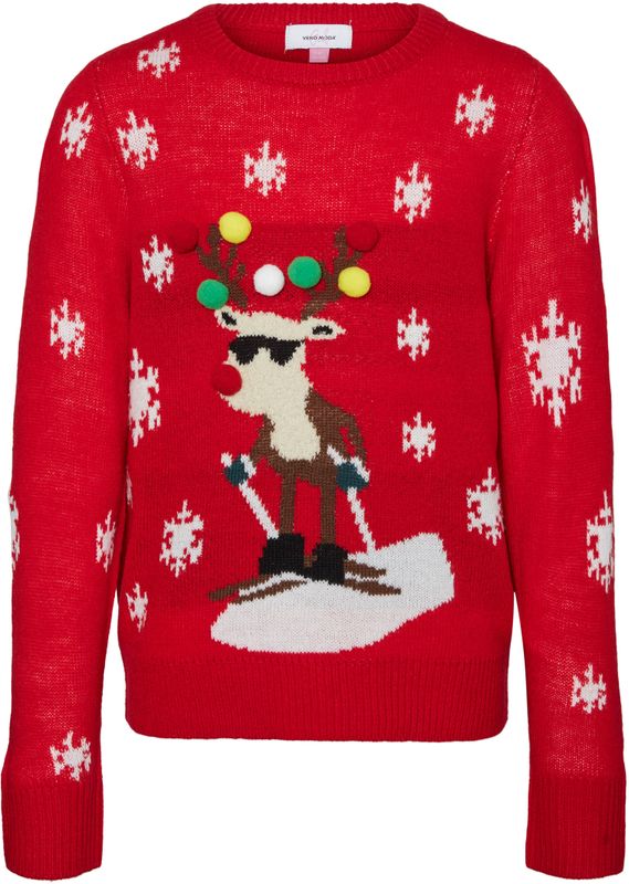 Vmrudolf - Pullover - Groen - Katoen