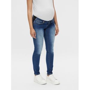 Zwangerschapsbroek - Effen - Denim - Slimfit - Heavy Washed