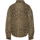 VERO MODA - Denim Jas - Blauw - Knoopsluiting - Gespreide Kraag