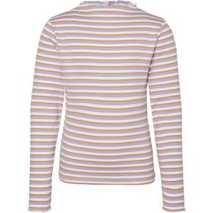 VERO MODA Blouse - Wit - Hoge Hals - Lange Mouwen - Slim Fit