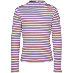 Vmvio - Blouse - Roze - Hoge Hals - Lange Mouw