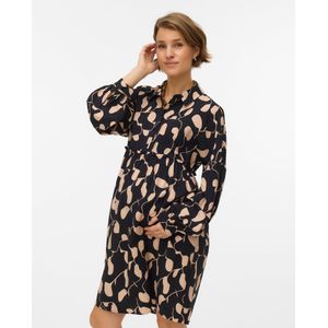 Vmmjosie - Zwangerschapsjurk - Korte Mouwen - Regular Fit - Overhemd Kraag