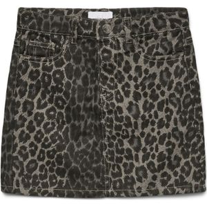 VERO MODA - Mid Waist Korte Rok - Denim