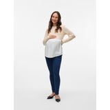 Blouse - Regular Fit - O-hals Top - Lange Mouwen