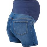 Zwangerschaps-shorts - Zacht - Ondersteunende Buikband - Mid Wash