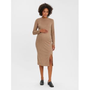 Vmmasta - Jurk - Blauw - O-hals - Lange Mouwen - Regular Fit