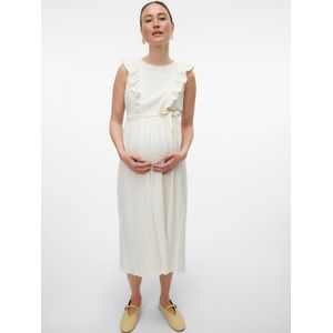 Mlerica - Zwangerschapsjurk - Midi-lengte - U-Hals - Kapmouwen - Voedingsfunctie