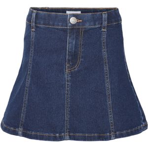 VERO MODA - Vmtilde - Spijkerrok - Stonewash - Verstelbare Taille, Drukknoopsluiting