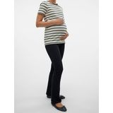 Mamalicious - Mlcille Black Flared Jeans - Dames - Jeans