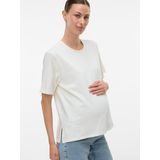 Regular Fit - O-hals Blouse - Zacht - Korte Mouwen