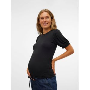 Blouse - O-hals - Korte Mouwen - Regular Fit