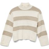 Vminez - Gebreide Pullover - Hoge Hals - Lange Mouwen - Regular Fit