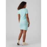 Jurk - Kort - O-hals - Korte Mouwen - Regular Fit