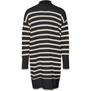 Vmnewhappiness - Korte Jurk - Gebreide Jurk - Hoge Hals - Lange Mouwen - Loose Fit