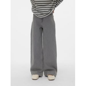 Vero Moda - High Rise Wide Fit Jeans - Denim - Katoen