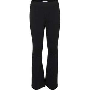 VERO MODA Broek - Flared Fit - Elastische Taille - Junior - Blauw - Katoen