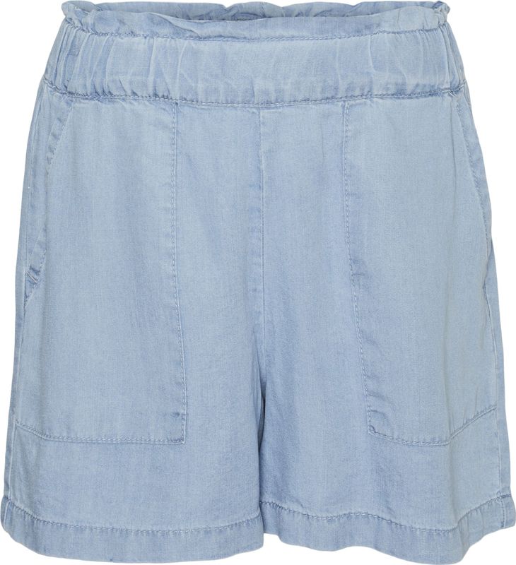 VERO MODA - Shorts - Zwart - Katoen - Loose Fit