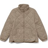 Gequilte Jas - Junior - Hoge Kraag - Mouwloos - Elastische Manchetten - Ritssluiting - Zakken