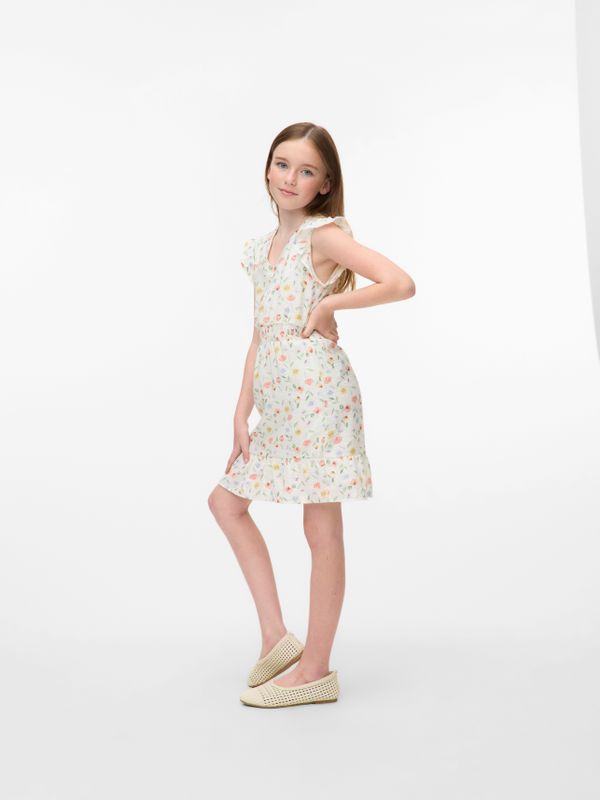 Vmjosie - Korte Jurk - Jersey - Groen - Katoen