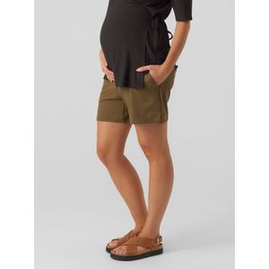 Zwangerschaps-shorts - Comfort Fit - Ondersteunende Buikband - Paperbag Taille