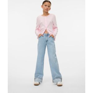 VERO MODA - High Rise Wide Leg Fit Jeans - Denim
