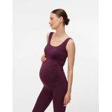 Zwangerschaps-top - Mouwloos - U-Hals - Bodycon Fit