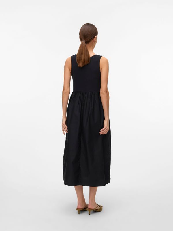 Jerseyjurken - Effen - Jersey - 3/4 Lengte - Mouwloos