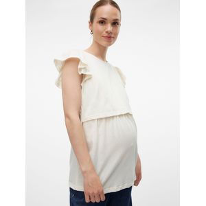 Zwangerschap - Top - Zwart - Biologisch Katoen - Regular Fit