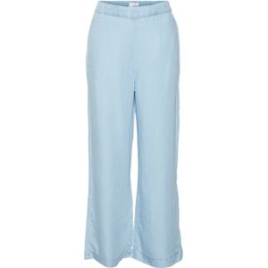 Vero Moda - High Rise Broek - Jeans - Wijde Pijpen - Elastische Taille