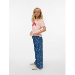 Vmtessa High Rise Wide Leg Fit Jeans