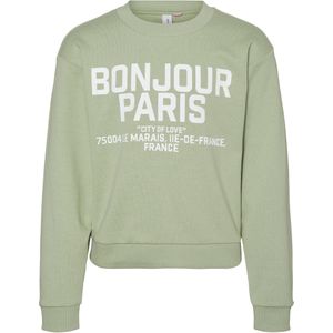 VERO MODA - Sweatshirt - O-hals - Korte Mouwen - Oversized Fit