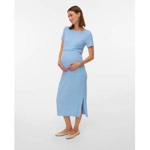 Mltrinity - Zwangerschapsjurk - O-hals - Korte Mouwen - Regular Fit