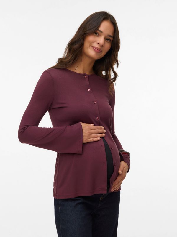 V-hals Vest - Blouse - Lange Mouwen - Voedingsfunctie in Zijnaad