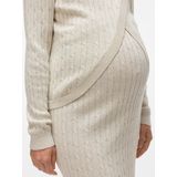 Zwangerschapstops - Gebreide Top - O-hals - Lange Mouwen - Regular Fit