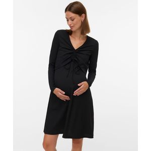 MAMALICIOUS - MLSELIMA - Jurk - Zwart - Met Borstvoedingsfunctie