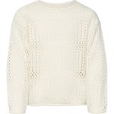 VERO MODA - Gebreide Pullover - Roze - O-hals - Lange Mouwen