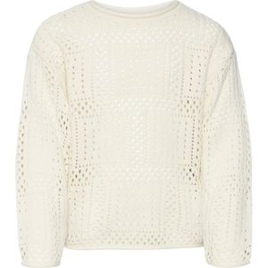 VERO MODA - Gebreide Pullover - Roze - O-hals - Lange Mouwen