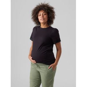 T-shirt - Zacht - Kanten Detail - Korte Mouwen - Regular Fit