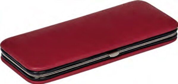 Erbe Collection Siena Manik&uuml;re B&uuml;gel-Etui rot