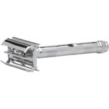 Erbe Shaving Shop Rasierer Tradition silber gerillt