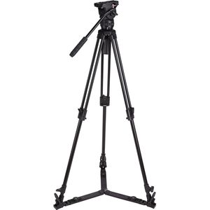 Camgear - MARK 4 GS AL - Statief met Fluid Head - Aluminium